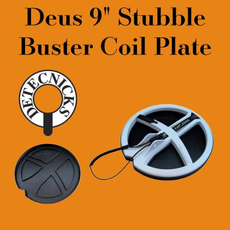 Deus 9&#34; Stubble Buster Coil Plate